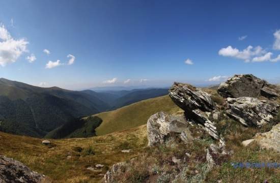 Борьба с ветряками в Карпатских горах