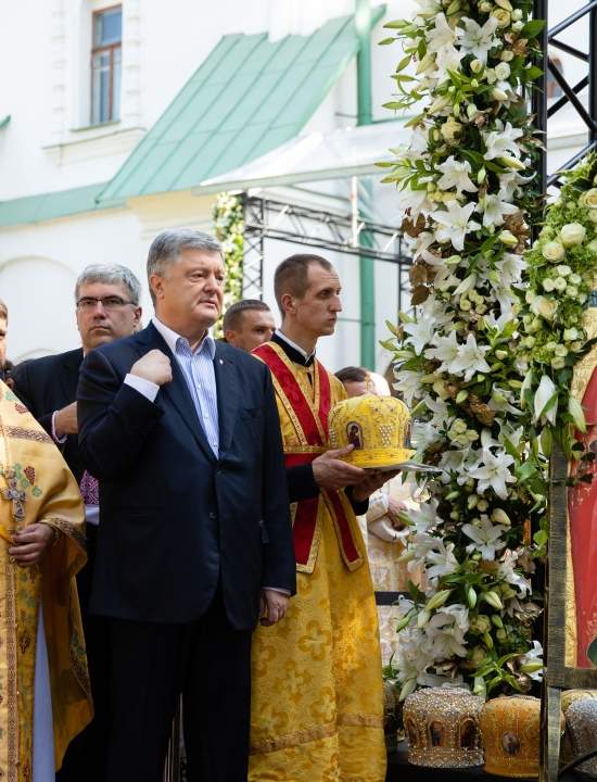 Первый Крестный ход Православной церкви Украины