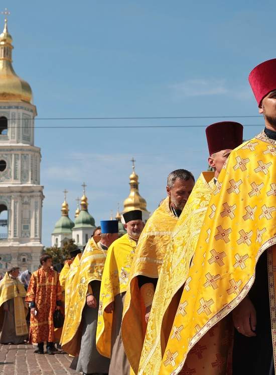 Первый Крестный ход Православной церкви Украины